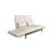 Plura Leather Two-Seater Beige Manual Function Sofa from Rolf Benz For Sale - Image 4 of 16