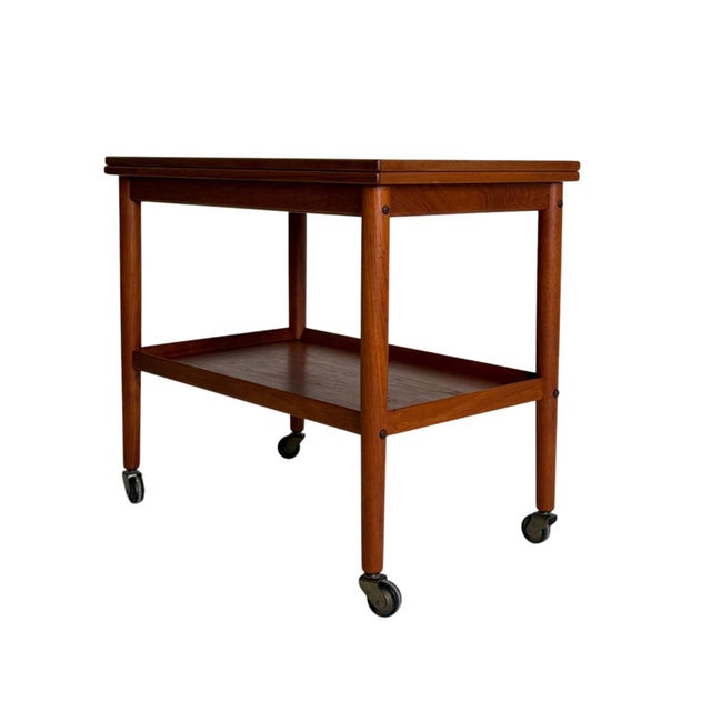 Serving Trolley from Grete Jalk, 1960s For Sale - Image 12 of 12