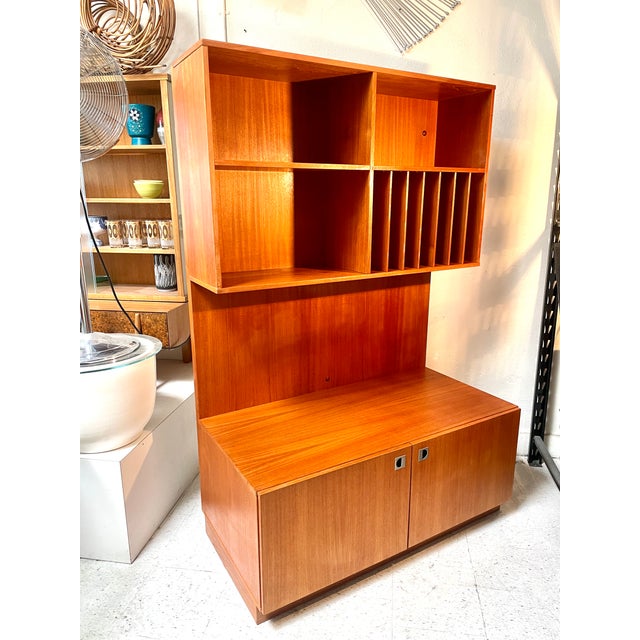 1960s 1960s Teak Entertainment Media Center by Hammel Mobelfabrik For Sale - Image 5 of 7