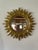 An absolutely stunning French Style Gilded Sunburst Wall Mirror ready to be hung and enjoyed. Circa 1960s. This fabulous...