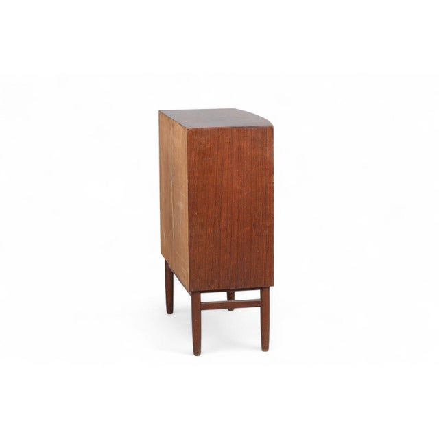 Wood Kai Kristiansen Bow Front Rosewood Hallway Chest For Sale - Image 7 of 9