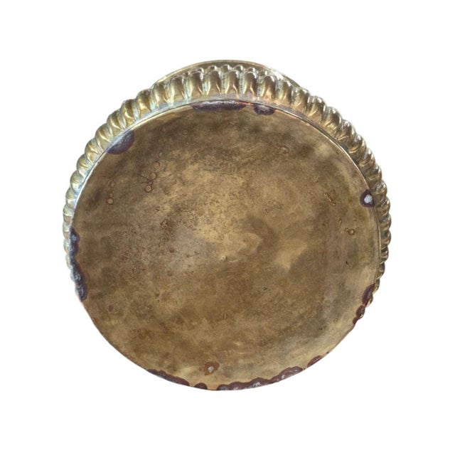 19th C French Brass Jardinere For Sale - Image 4 of 4