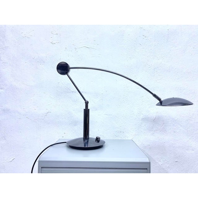 Contemporary Adjustable Halogen Table Lamp from Hillebrand, 1980s For Sale - Image 3 of 15