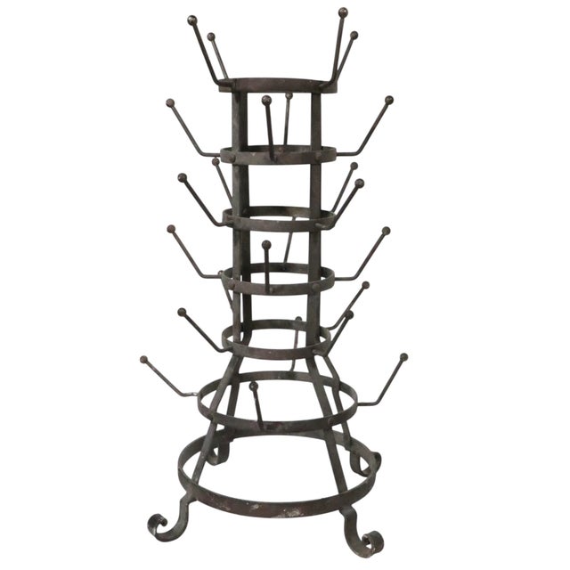 Early 20th Century French Wine Bottle Tree C 1900/1920 For Sale - Image 5 of 14