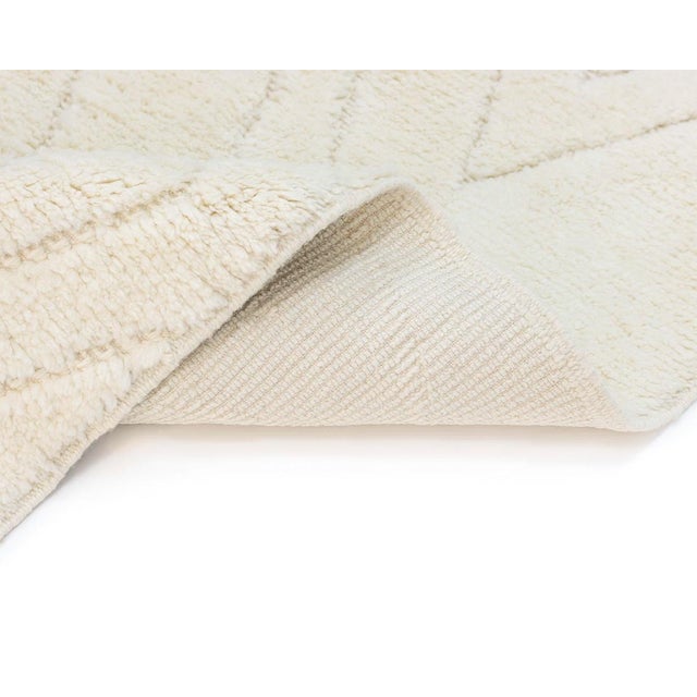 Hand-Knotted Wool Rug by Azele Studio For Sale - Image 4 of 9