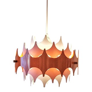 1960s Doria Leuchten Pendant Light For Sale