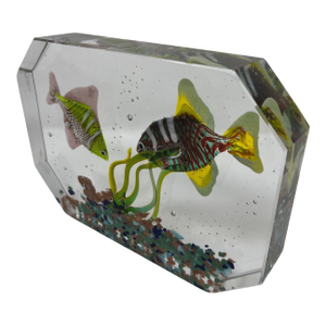 Murano Glass Aquarium by Costantini