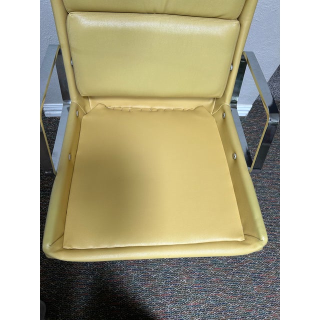 Yellow 1970s Doerner Faultless Office Chair For Sale - Image 8 of 12