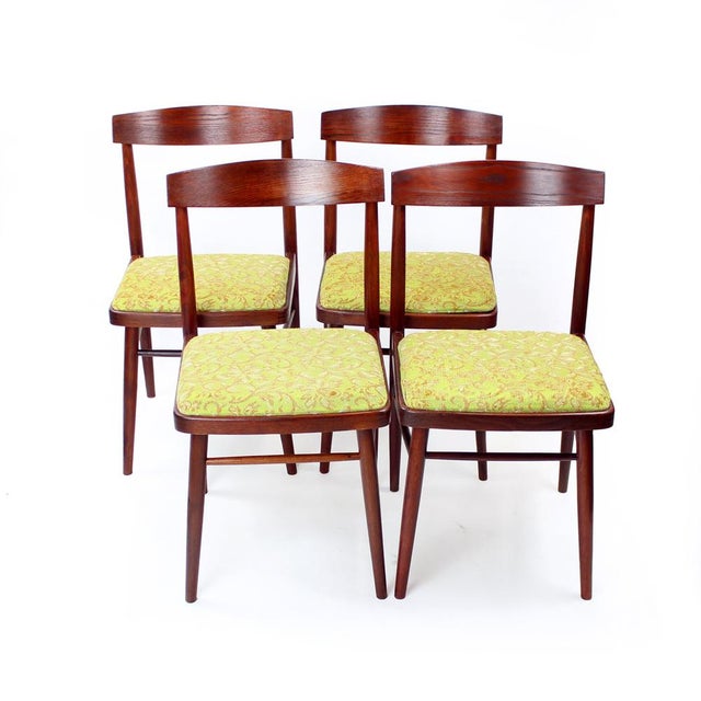 Dining Chairs in Oak from Ton, Former Czechoslovakia, 1960s, Set of 4 For Sale - Image 15 of 16