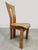 Vintage French Wooden Dining Chairs in the style of Pierre Chapo, 1970s, Set of 3 For Sale - Image 4 of 6