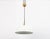 Large adjustable dark brass counterweight pendant light designed by florian schulz, germany, 1970s. It is a masterpiece of...