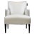 Le Jeune Upholstery Jasmine Armchair Showroom Model For Sale