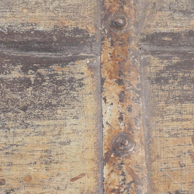 19th Century Oversize Indian Wedding / Dowry Chest / Trunk For Sale - Image 10 of 11