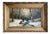 "Winter's Task" Oil on Canvas by Henry a Duessel For Sale
