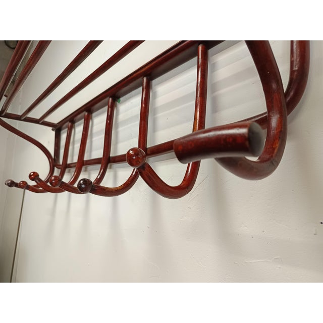 Wall-Mounted Coat Rack from Thonet, 1890s For Sale - Image 9 of 17