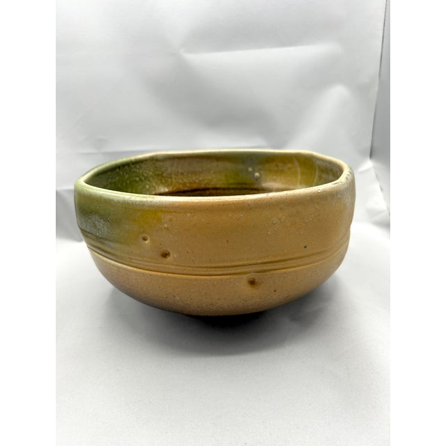 Abstract Studio Pottery Bowl With Wood Ash Glaze, by Craig Easter (1953–2016) For Sale - Image 3 of 12