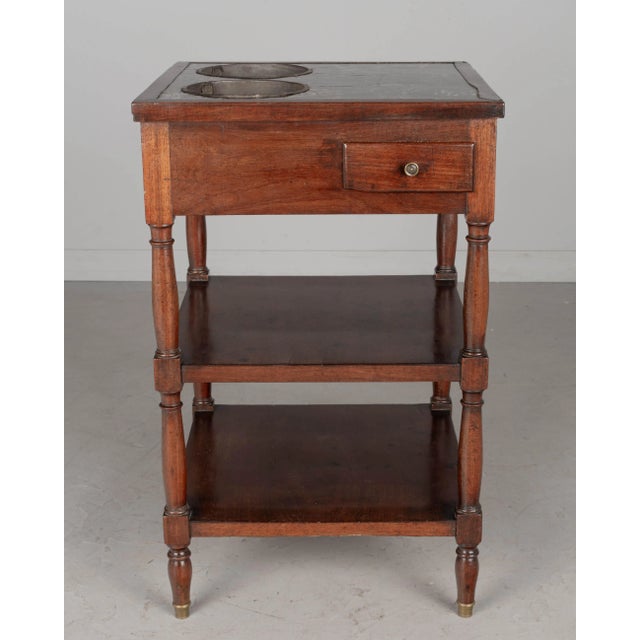 19th Century 19th Century Louis Philippe Rafraichissoir Side Table For Sale - Image 5 of 11