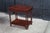 Late 20th Century 2 Bombay Company British Colonial Chinoiserie Faux Bamboo Mahogany Side Tables For Sale - Image 4 of 14