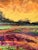 2020s Oil Painting Sunset Behind the Forest v. Zadorozhnya For Sale - Image 5 of 12