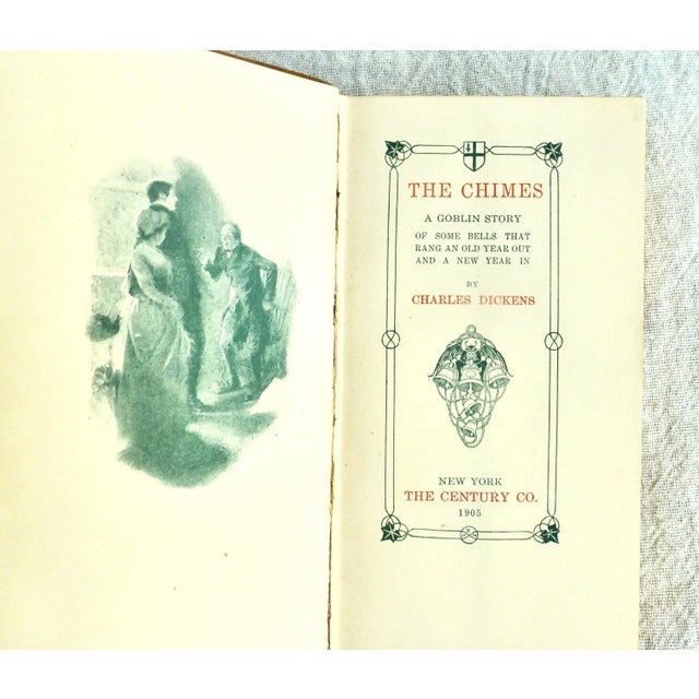 Set of Three 1900s Hand-Tooled Leather Books For Sale - Image 11 of 17