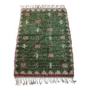 "Grönlock" Rya Rug by Barbro Nilsson, Märta Måås Fjetterström Ab