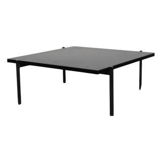 Coffee Table in Stainless Steel attributed to Poul Kjærholm for Fritz Hansen, 2010s For Sale