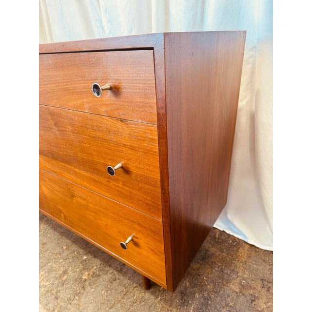 Mid 20th Century Mid 20th Century Walnut Kipp Stewart and Stewart MacDougall Dresser For Sale - Image 5 of 11