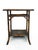Antique English Chinoiserie 2-Tier Tiger Bamboo Side Table, 1870 For Sale - Image 9 of 11