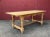 French Library Table in Bleached Oak For Sale - Image 10 of 10