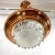 Art Deco 1930s French Art Deco Ezan Copper & Stalactite Glass Pendant Light – Rewired for u.s. Use For Sale - Image 3 of 8