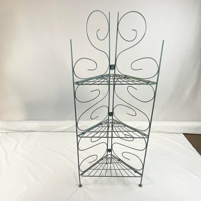 This Mid-Century Modern Corner Plant Stand is amazing. It’s in the iconic Atomic style of the Mid-Century but has such...