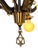 Bronze 1920s Cast Bronze 5 Light Chandelier in Spectacular Original Condition #2622 For Sale - Image 8 of 12
