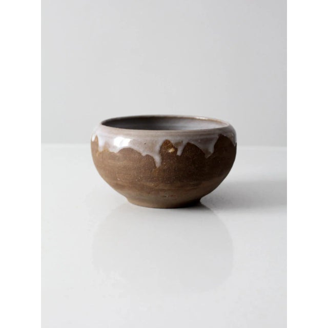 Vintage Studio Pottery Bowl For Sale - Image 9 of 10