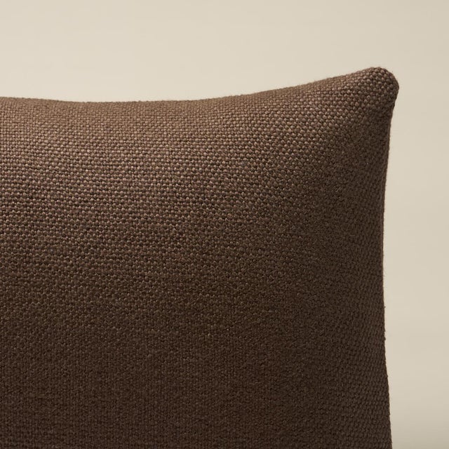 This pillow features Franc Linen with a Knife Edge finish. Franc Linen is a rustic weave with a gorgeous hand. Made of...
