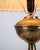 Brass Lamp with White Shade, 1930s For Sale - Image 6 of 10