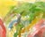 Abstract watercolor with layered green and yellow tones by Les (Leslie Luverne) Anderson (American, 1928-2009). From the...