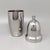 Mid-Century Modern Vintage German Cocktail Shaker in Stainless Steel by Jo Laubner, 1970s For Sale - Image 3 of 7