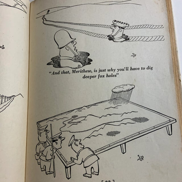 Red 1944 It's Hot in Here Virgil Partch Collier's Cartoons Book For Sale - Image 8 of 13