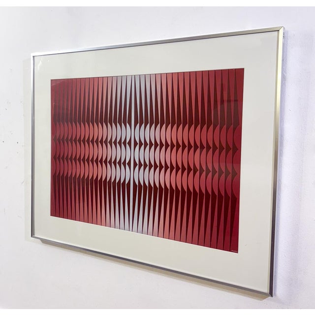 Paper Dordevic Miodrag, Abstract Composition, Gouache on Paper, 1970 For Sale - Image 7 of 8