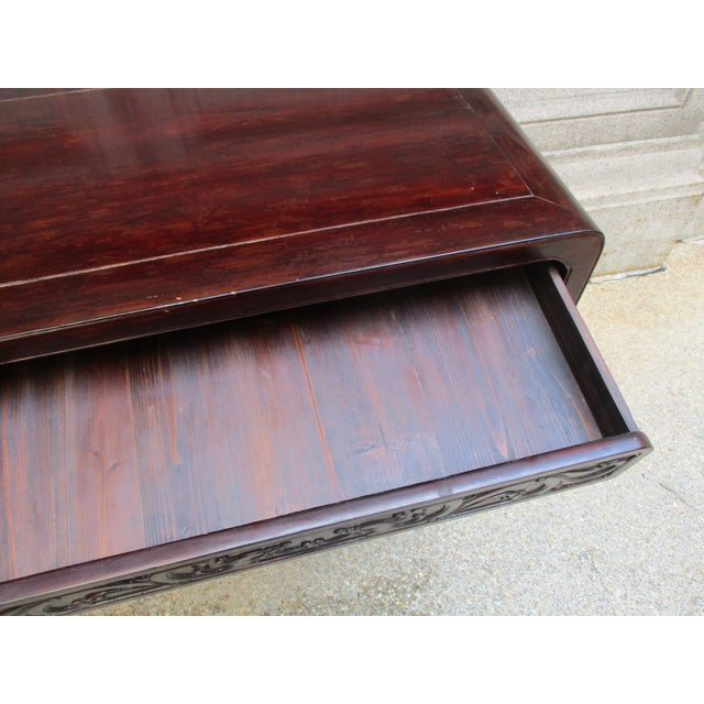 Antique Chinese Scroll Table For Sale - Image 11 of 12