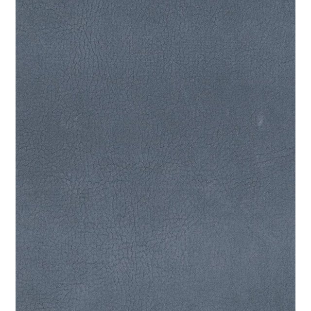 Traditional The House of Scalamandré Georgia Suede Fabric, Cadet For Sale - Image 3 of 3