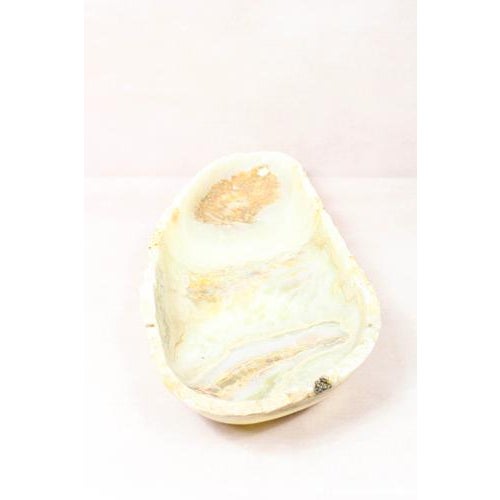 Contemporary Premium Onyx Bowl with Raw Edge For Sale - Image 3 of 5