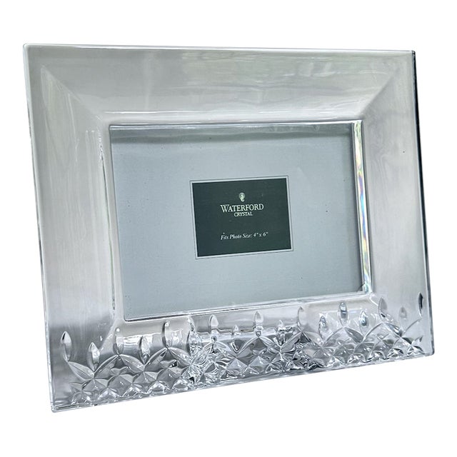 Waterford Crystal "Lismore" (4x6) Picture Frame For Sale