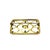 Georg Jensen Mid 20th Century Georg Jensen 18 Karat Yellow Gold Brooch/Pin For Sale - Image 4 of 6