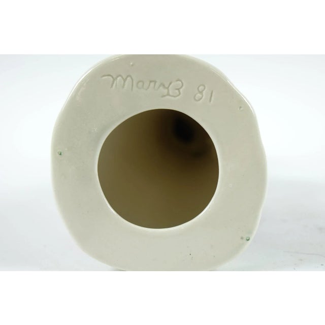 European Porcelain Figurine of a Girl - 3.75" x 3.5" x 12.75"