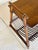 Mid-Century Italian Rattan and Bamboo Side Table, 1960s For Sale - Image 4 of 18
