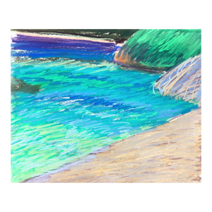1970s Adrienne Anderson Virgin Islands Pastel