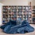 Jiko II (Deep Sea) Rug by Kelechi Ejikeme for Swallo Studio For Sale - Image 10 of 11