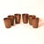 Ceramic Brutalist Stoneware Cups from Digoin, 1970s, Set of 6 For Sale - Image 7 of 7
