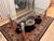 Postmodern 1980s Postmodern Glass Dining Table, Chrome-Plated Legs, Seats 6 For Sale - Image 3 of 4